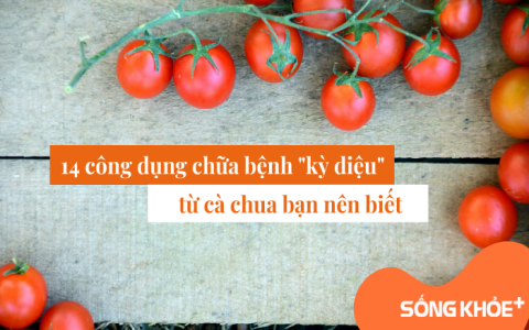 14 công dụng “chữa bệnh” diệu kỳ từ cà chua